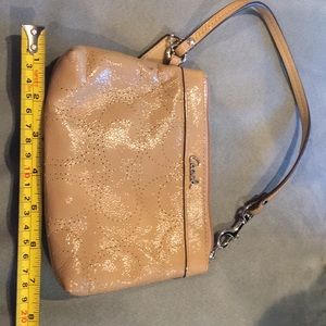 Small coach wristlet